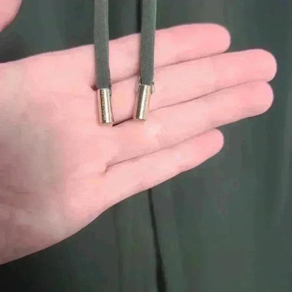 MICHAEL KORS Women's Jogger Style Green And White Stripe Size Small - Picture 3 of 9